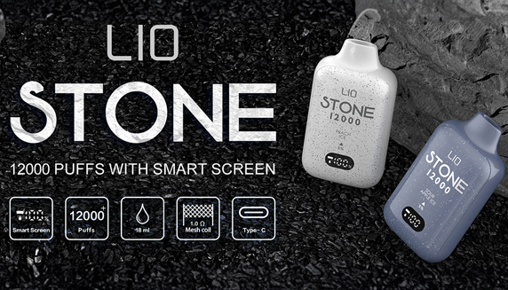 New Release | iJoy LIO STONE 12000 Disposable 5% with Smart Screen