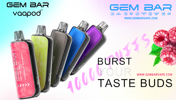  New Release | GEM BAR GB10000 Disposable 5%