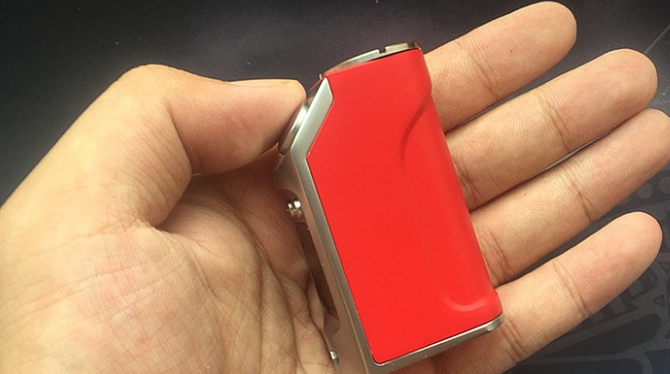 Box mods with inlaid battery