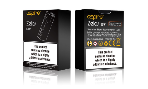 ASPIRE Zelos 50W Kit 2500mah