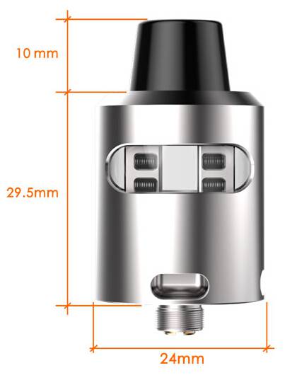 GEEKVAPE Tsunami 24 RDA Glass Window