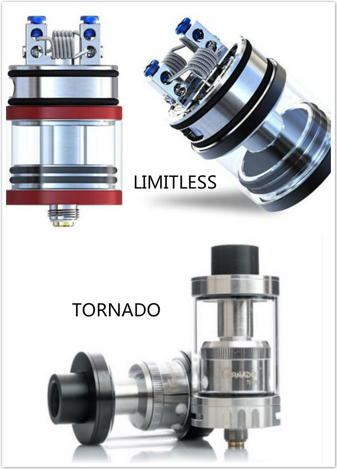  Ijoy Limitless And Ijoy Tornado