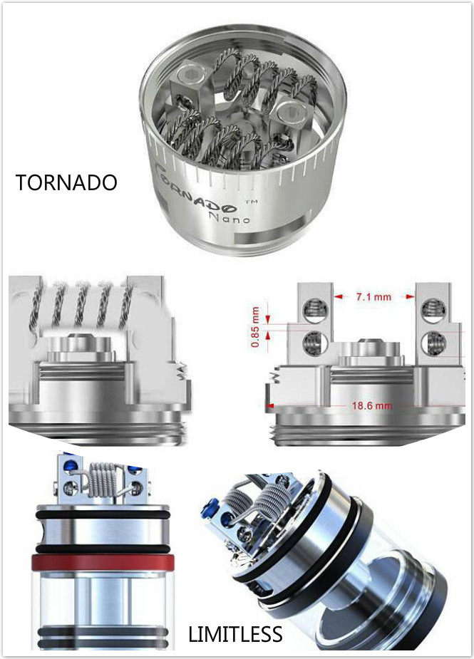  Ijoy Limitless And Ijoy Tornado