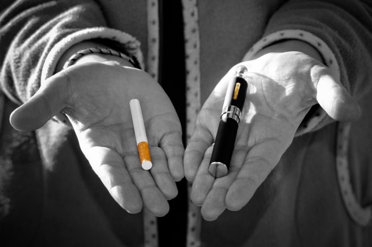 vaping and smoking