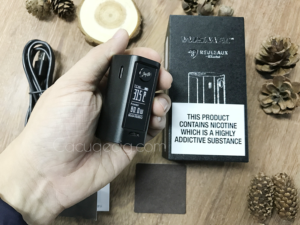 Preview of WISMEC Reuleaux RXmini Battery 2100mah