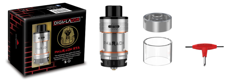 DIGIFLAVOR Pharaoh RTA Atomizer